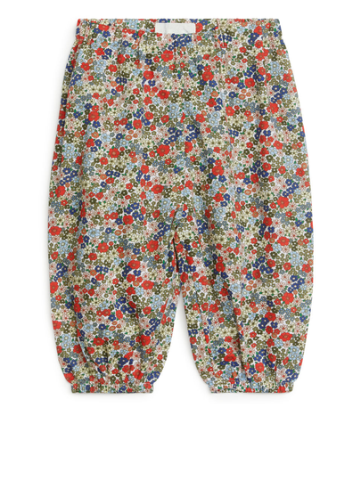 All-Over Printed Trousers - Orange