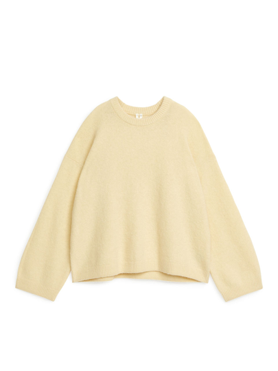 Alpaca Blend Jumper - Yellow