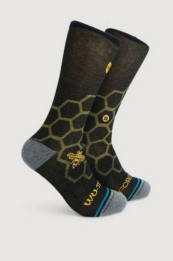 Stance Strumpor Hive Crew Svart
