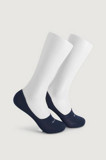 Gant 2-Pack Strumpor Solid Invisible Socks Blå