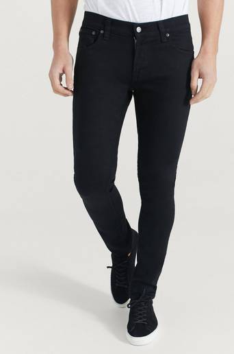 Nudie Jeans Jeans Tight Terry Ever Black Svart