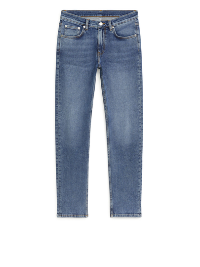 SLIM CROPPED Stretch Jeans - Blue