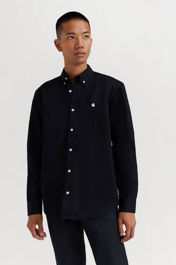 Carhartt WIP Skjorta L/S Madison Shirt Svart