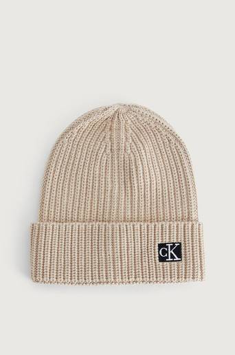 Calvin Klein Mössa Modern Essential Beanie Beige