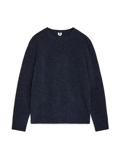 Alpaca Blend Jumper - Blue