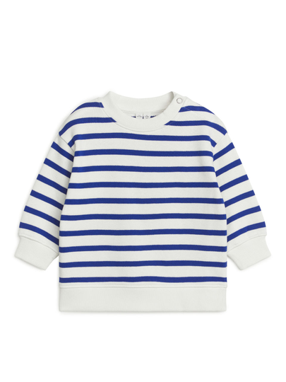 Cotton Sweatshirt - Blue