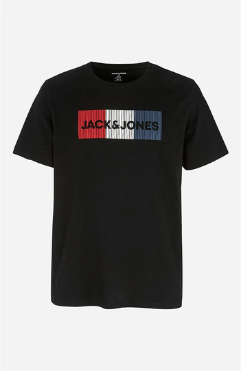 T-shirt med tryck Plus Size Corp