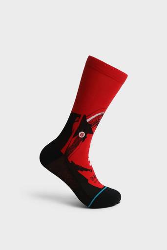 Stance Strumpor Mando West Röd