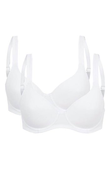 Cellbes T-shirt bh Sara 2-Pack Vit