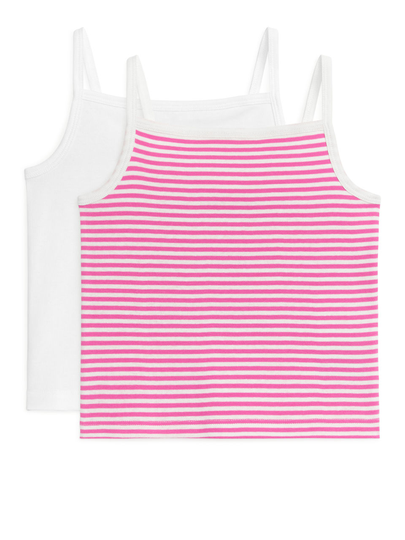 Strap Top Set of 2 - White