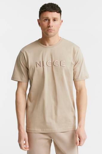 Nicce T-Shirt Mercury T-Shirt Brun