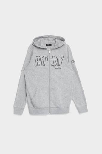 Replay Hoodie Sweater Grå