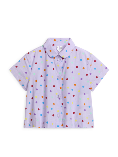 Short-Sleeved Shirt - Purple
