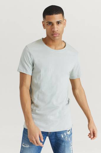 Bread & Boxers T-Shirt Crew Neck Relaxed Grön