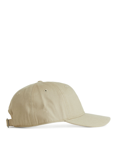 Cotton Twill Cap - Beige
