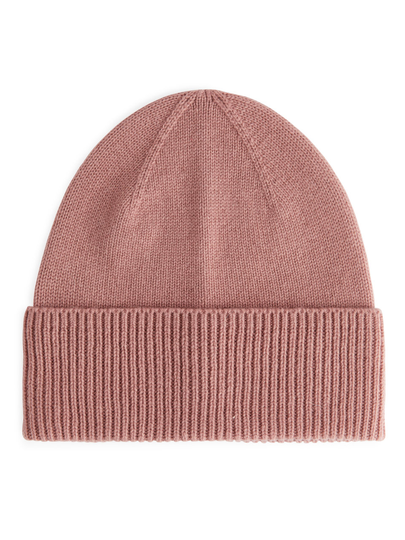 Merino Beanie - Pink