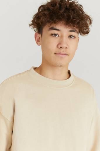 Studio Total Sweatshirt Studio Crew Neck Beige