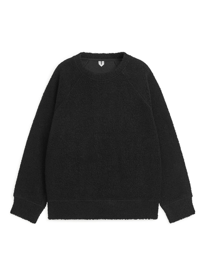 Pile Sweatshirt - Black