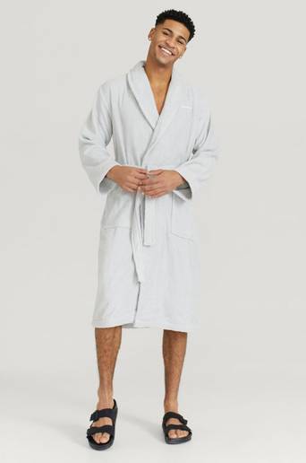 Gant Morgonrock Terry Bathrobe Grå