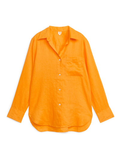 Linen Shirt - Yellow