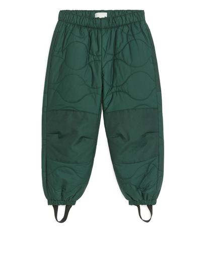 Padded Outdoor Trousers - Green