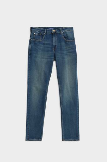 Scotch & Soda Jeans Dean Loose Tapered Jeans — Universal Dark Blå