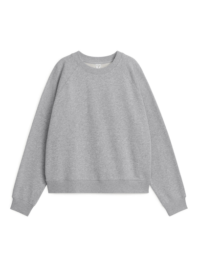 Soft French Terry Sweatshirt - Grey