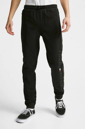 Tommy Hilfiger Sweatbyxor Tonal AW Sweatpants Svart